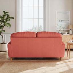 Martha Matte Plush Velvet 2 Seater Sofa - thumbnail 3
