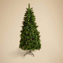 7ft Pre-Lit Western Pine Christmas Tree - thumbnail 4