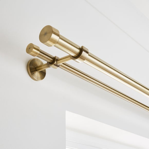 Trinity Double Layer Extendable Metal Curtain Pole - image 1