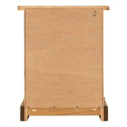 Premiere Corona 3 Drawer Bedside Table, Pine - thumbnail 5