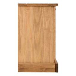 Premiere Corona 3 Drawer Bedside Table, Pine - thumbnail 4