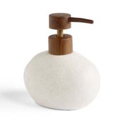 Cream Ceramic Soap Dispenser - thumbnail 2