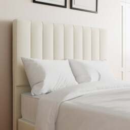 Luxury Linen Vertical Stripe Headboard - thumbnail 1