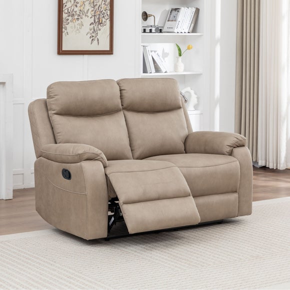 Image Furnishings Aviemore Faux Leather 2 Seater Manual Reclining Sofa - image 1