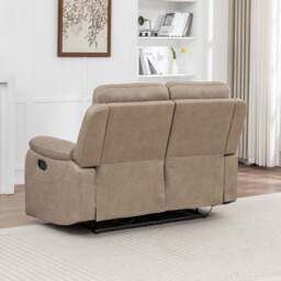 Image Furnishings Aviemore Faux Leather 2 Seater Manual Reclining Sofa - thumbnail 3