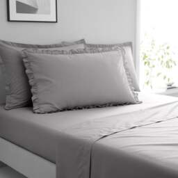 Pure Cotton Frilled Pillowcase - thumbnail 1