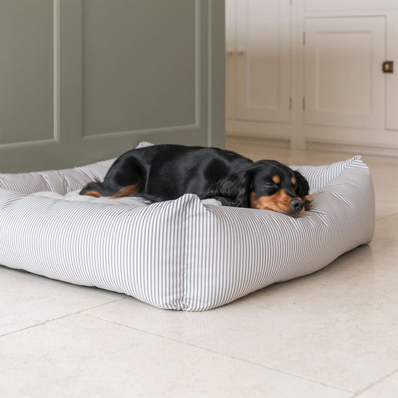 Lords and Labradors Striped Box Dog Bed - image 1