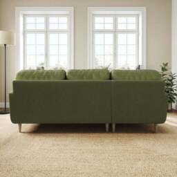Sven Opulent Velvet Large Corner Chaise Sofa - thumbnail 3