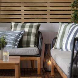 Yard Tide Rectangle Cotton Cushion - thumbnail 5