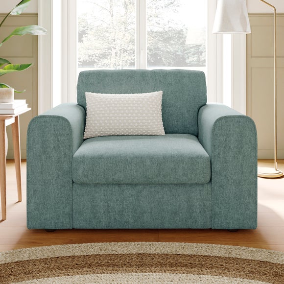 Abel Vintage Soft Chenille Snuggle Chair - image 1