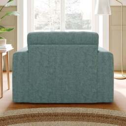 Abel Vintage Soft Chenille Snuggle Chair - thumbnail 2