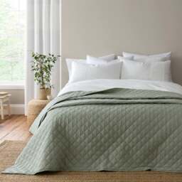 Hollis 100% Cotton Bedspread - thumbnail 1