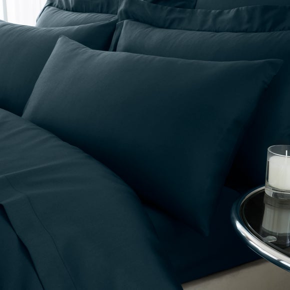 Hotel 230 Thread Count 100% Cotton Sateen Standard Pillowcase Pair - image 1
