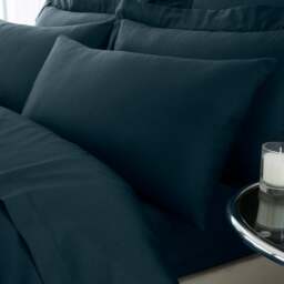 Hotel 230 Thread Count 100% Cotton Sateen Standard Pillowcase Pair - thumbnail 1