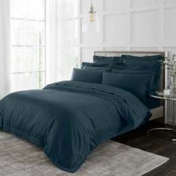 Hotel 230 Thread Count 100% Cotton Sateen Standard Pillowcase Pair - thumbnail 2