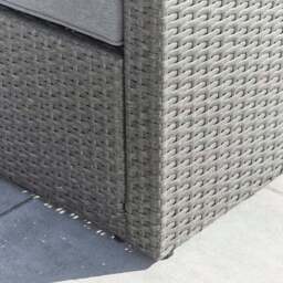 Malta Rattan Garden Sofa Lounger Set - thumbnail 6