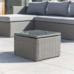 Malta Rattan Garden Sofa Lounger Set - thumbnail 3