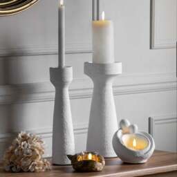 Set of 2 Elio Candlestick Holders - thumbnail 2