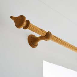 Pendleton Wood Curtain Pole - thumbnail 1