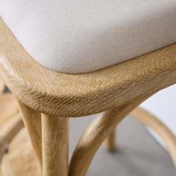 Florine Backless Counter Height Bar Stool - thumbnail 3