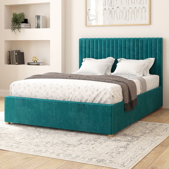 Grant Plush Velvet Adjustable Bed - image 1