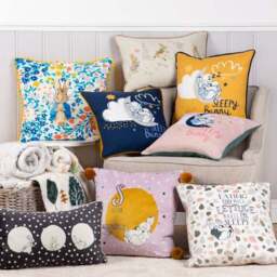 Peter Rabbit Spot Me Grey Cushion - thumbnail 5