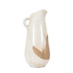 Colly Reactive Striped Stoneware Jug Vase - thumbnail 4