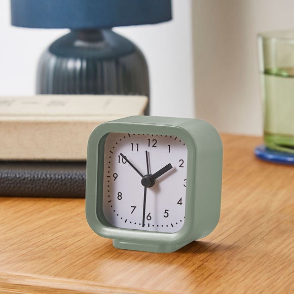Square Analogue Alarm Clock - image 1