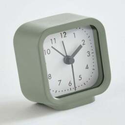 Square Analogue Alarm Clock - thumbnail 3