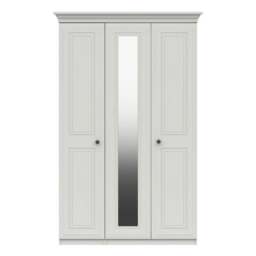 Portia Triple Wardrobe, Mirrored
