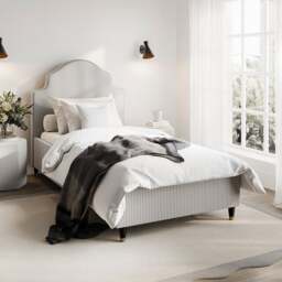 LPD Monterey Cotton Fabric Bed Frame - thumbnail 1