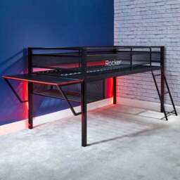 X Rocker Sanctum Gaming Mid Sleeper Bunk Bed with Desk - thumbnail 6