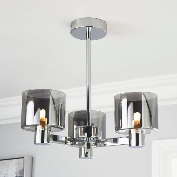 Erin 3 Light Semi Flush Ceiling Light - image 1