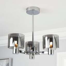 Erin 3 Light Semi Flush Ceiling Light - thumbnail 1