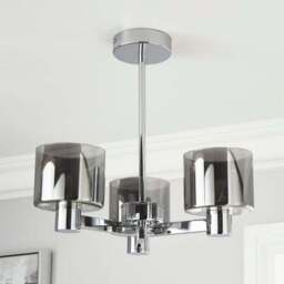Erin 3 Light Semi Flush Ceiling Light - thumbnail 2