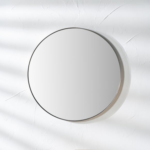Slim Frame Round Wall Mirror - image 1