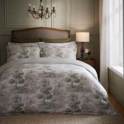 Dorma Glenmore 100% Cotton Sateen Duvet Cover & Pillowcase Set