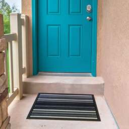 Scrape N' Sorb Grey Stripe Doormat - thumbnail 1