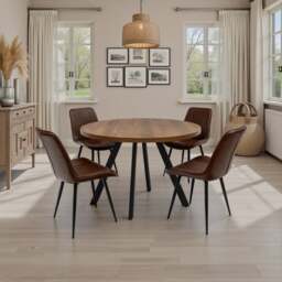 Panama Round 4 Seater Small Dining Table