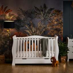 Obaby Stamford Luxe Cot Bed Pine - thumbnail 1