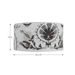 Hani Embroidered Easy Fit Drum Lamp Shade - thumbnail 6