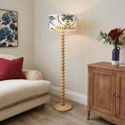 Hani Embroidered Easy Fit Drum Lamp Shade - thumbnail 3