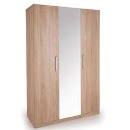 Holborn Triple Wardrobe, Mirrored