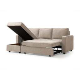Kayden Woven Reversible Trundle Corner Double Sofa Bed - thumbnail 5