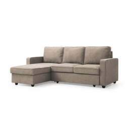 Kayden Woven Reversible Trundle Corner Double Sofa Bed - thumbnail 4