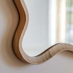 Cedar and Sage Willow Rectangle Wall Mirror - thumbnail 2
