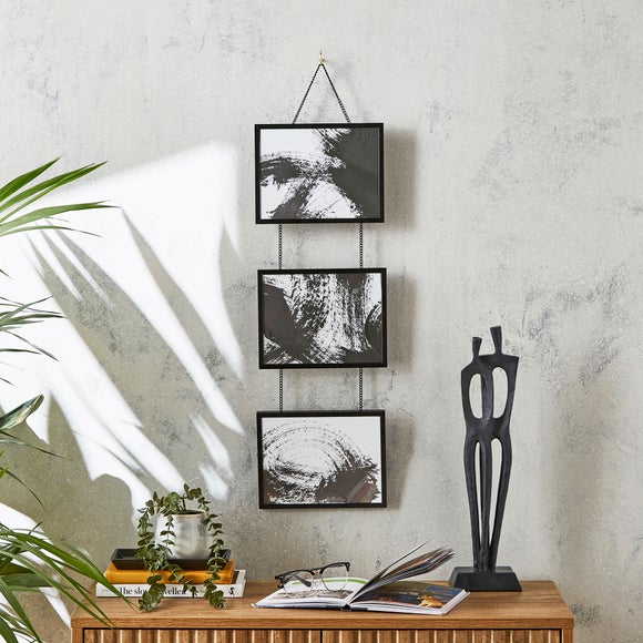 Metal Hanging Chain Multi Photo Frame - image 1