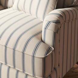 Beatrice II Folkstone Stripe 3 Seater Sofa Bed - thumbnail 4