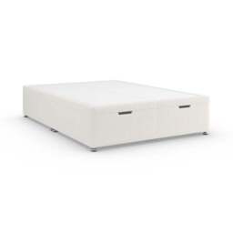 Luxury End of Bed Ottoman Bed Frame, Teddy Fabric - thumbnail 3
