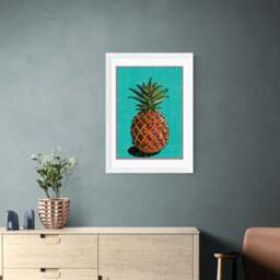 East End Prints Pineapple Print by Rocket 68 Print by Jil White - thumbnail 1